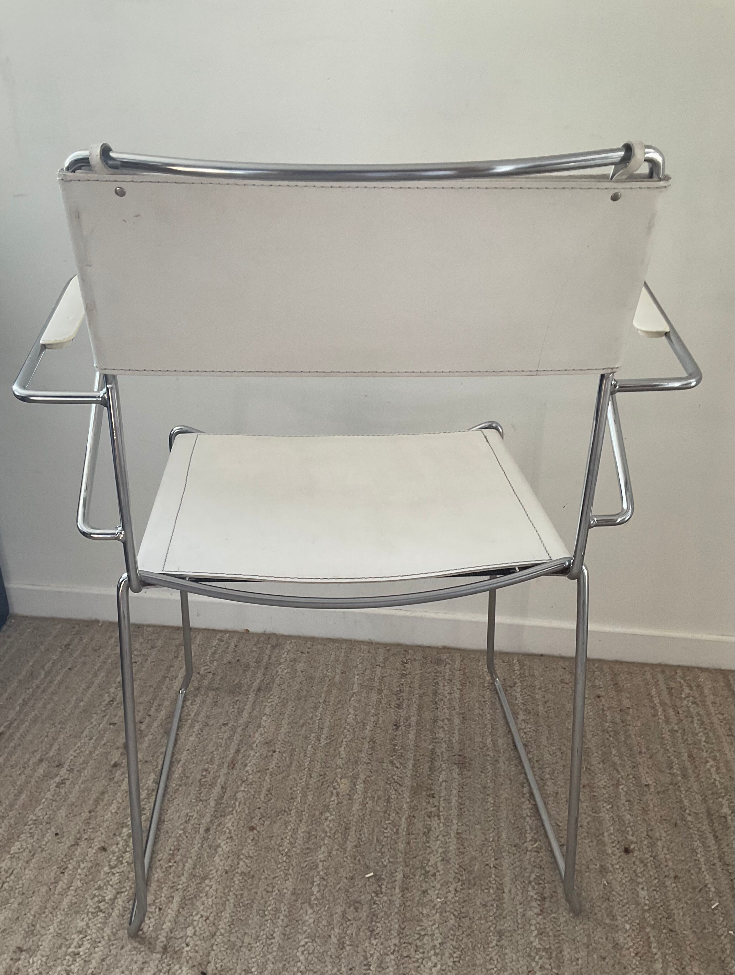 4 fauteuils Giandomenico Belotti années 70
