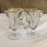 Set of 6 vintage glasses
