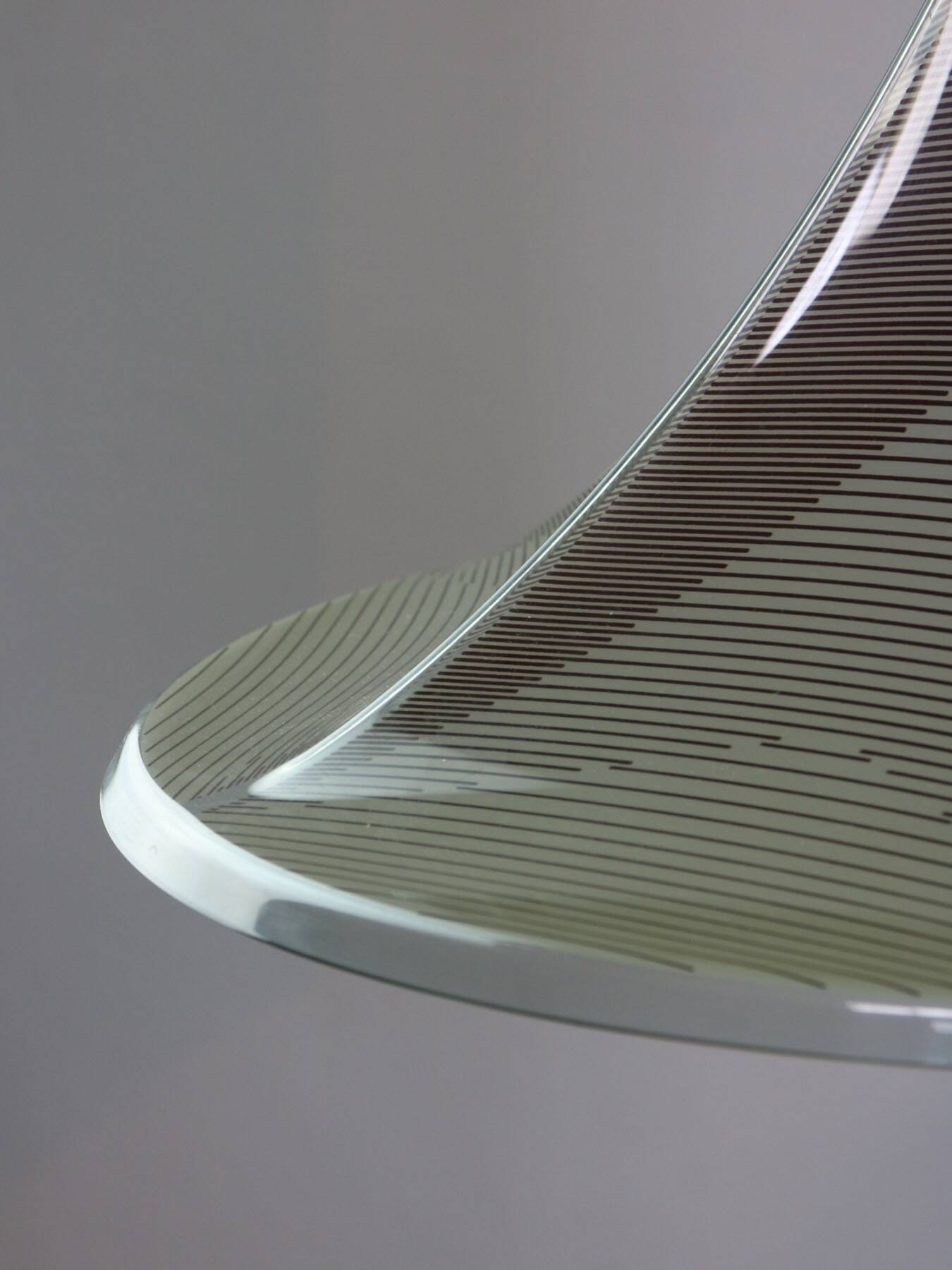 Vintage Trumpet Pendant Lamp from Meblo, 1970s