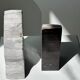 Black petrified wood bookend H17 L17 P6