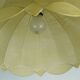 very beautiful mid century modern cocoon PENDANT LIGHT 1970s