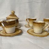 Set of 7 cups Longchamp Earthenware