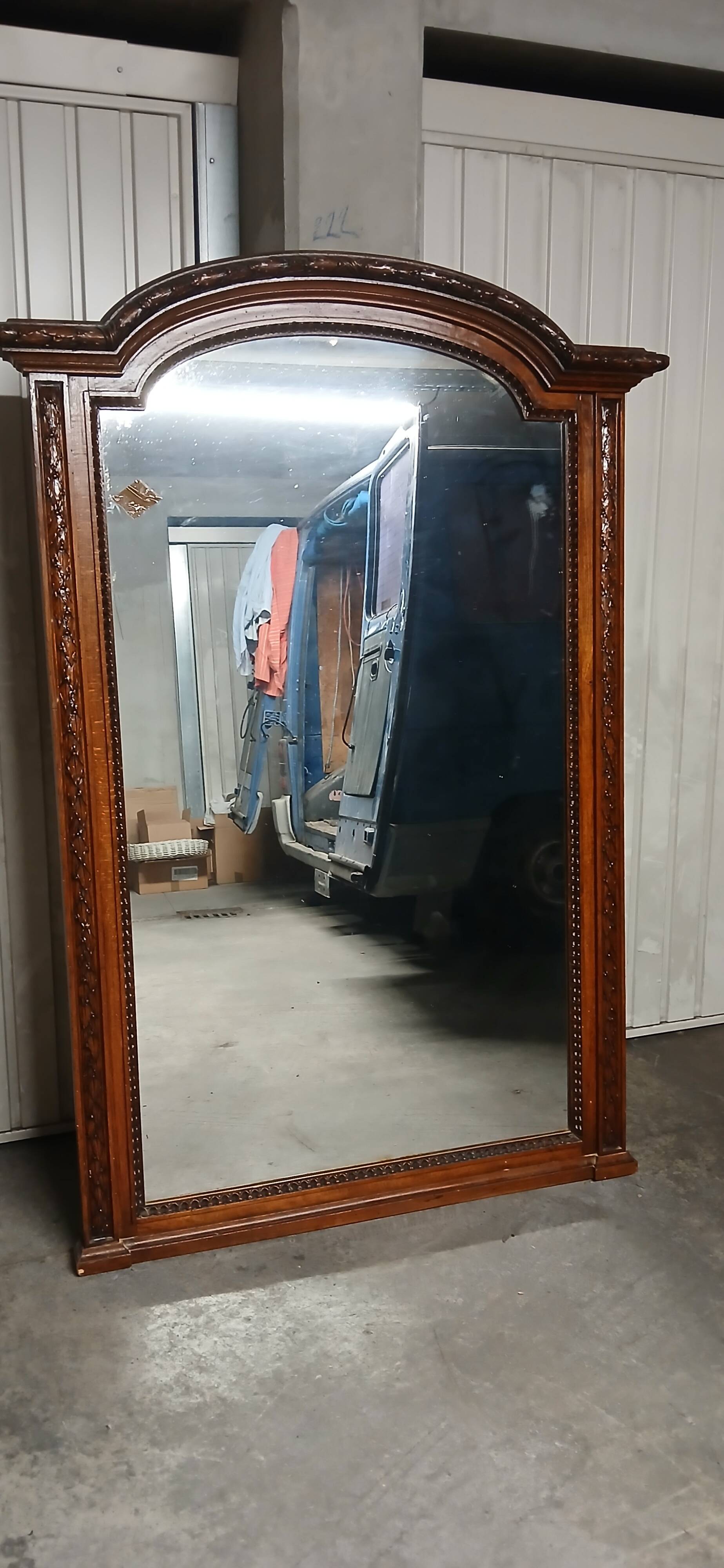 Miroir de commode ancien