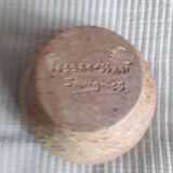 Vintage pocket tray with a raw finish