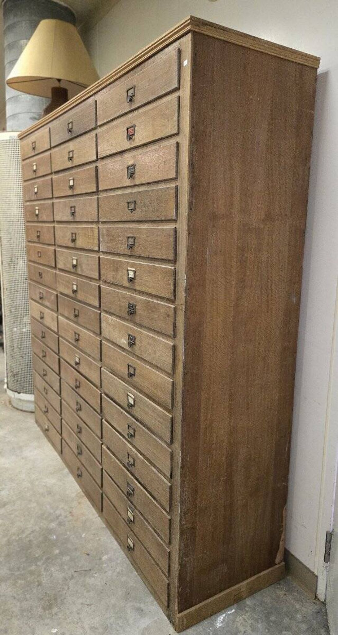 Large workshop cabinet with drawers – antique workshop / hardware / No. 2