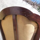 Series of 4 mahogany chairs