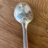 Set of 6 Apollo silver-plated soup spoons