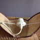 Vintage flower wall light