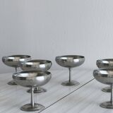 6 Letang Remy stainless steel footed cups