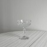 Presentation glass in worked glass
