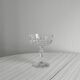 Presentation glass in worked glass