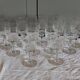 Set of 11 wine glasses Meisenthal XIXth