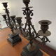 Bronze chandeliers
