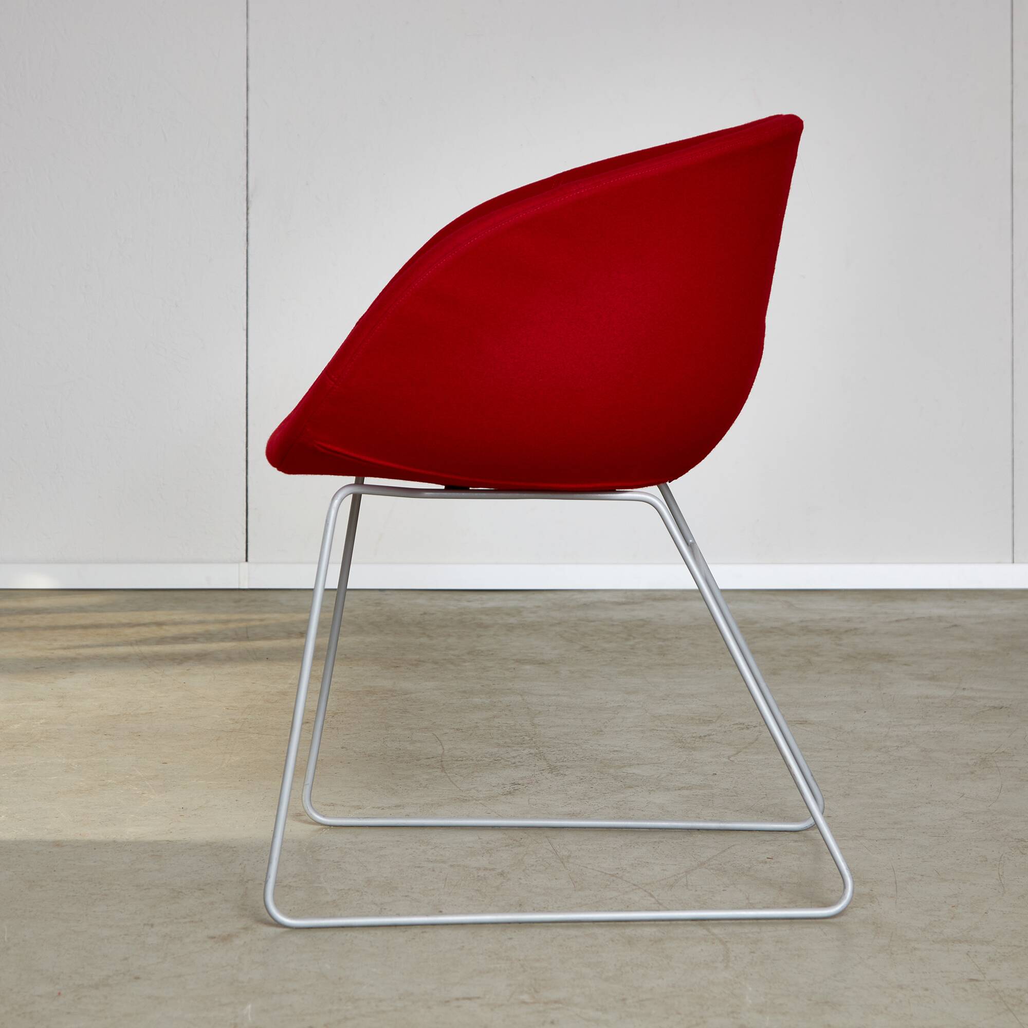 Fjord Chairs in Red by Patricia Urquiola for Moroso, 2002