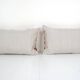Ikat Lumbar Pillow Cover - Set of Two Colorful Silk Ikat Velvet Pillowcase - Handwoven Cushion Cover