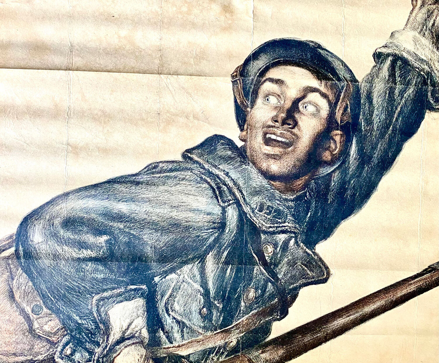 Abel faivre (1867-1945) -On les aura!, 1916.  - Original antique lithographic poster