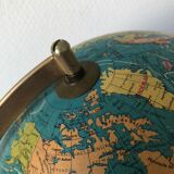 Globe taride tripod 27cm vintage 1978