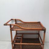 Dessert in rattan bamboo vintage cannage