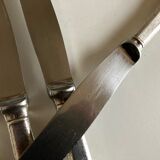 Set of 12 brewery knives Christofle Cluny Vieux Paris 1960