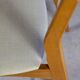 4 Danish chairs in beech wood and skai, 1960
