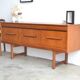 Vintage Scandinavian enfilade English sideboard * 152.5 cm *