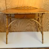 Rattan desk