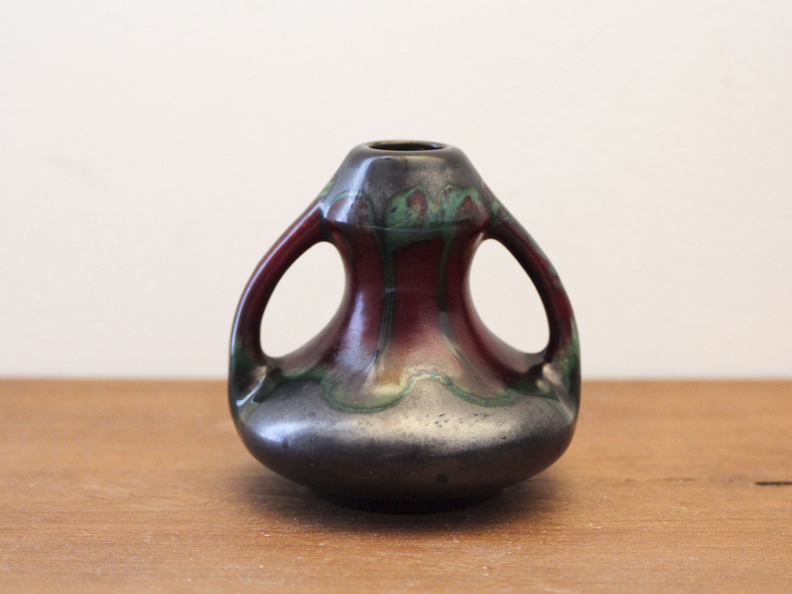 Art Deco vase from the Faiencerie de Thulin Belgium
