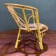 Rattan doll chair