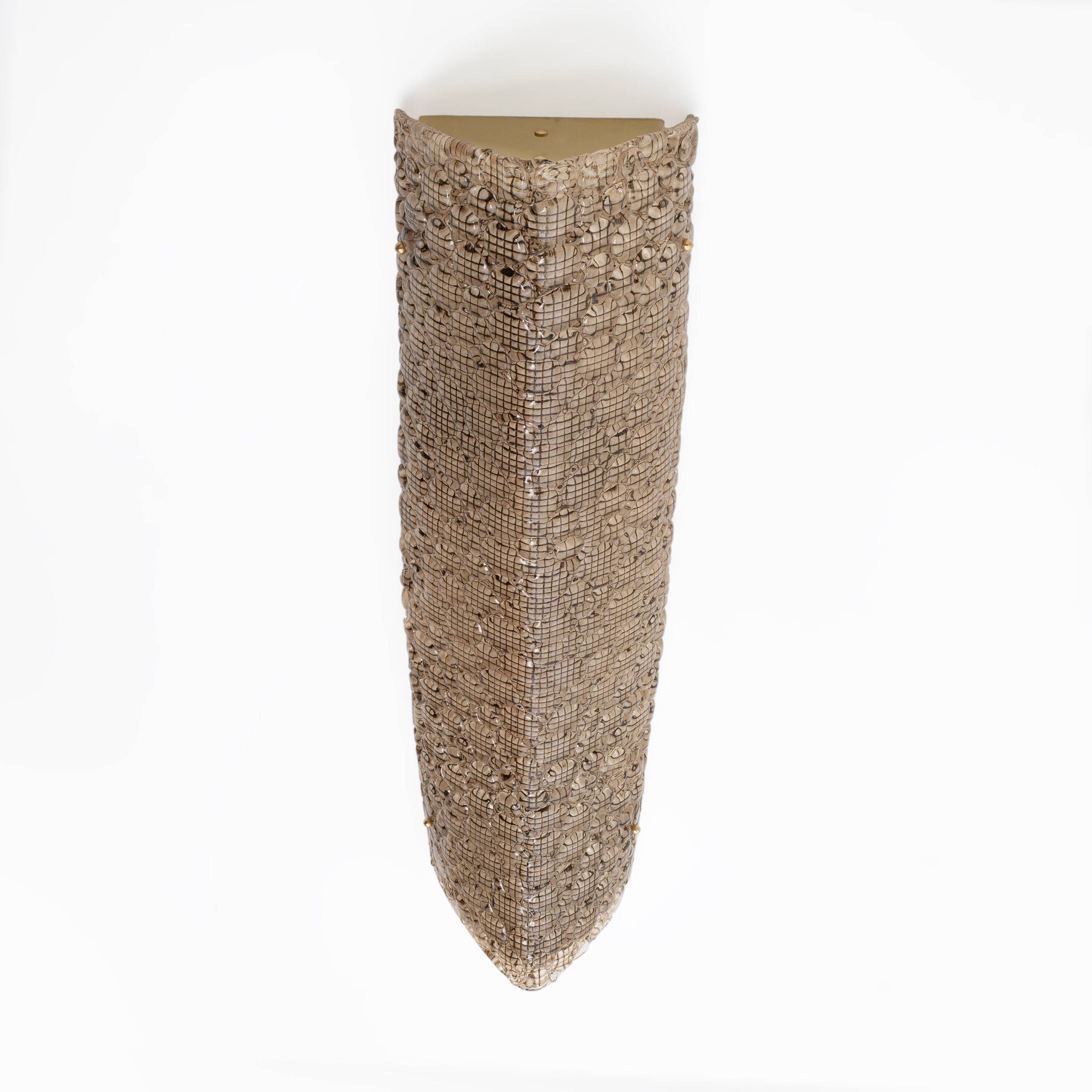 Pair of Modern Murano Glass Bubble Wall Sconces