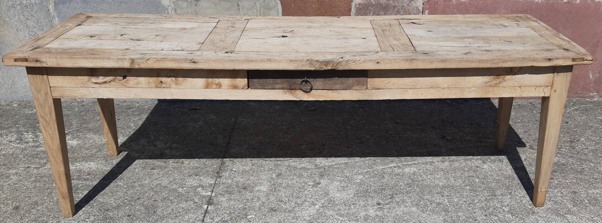 Farm table (in oak)