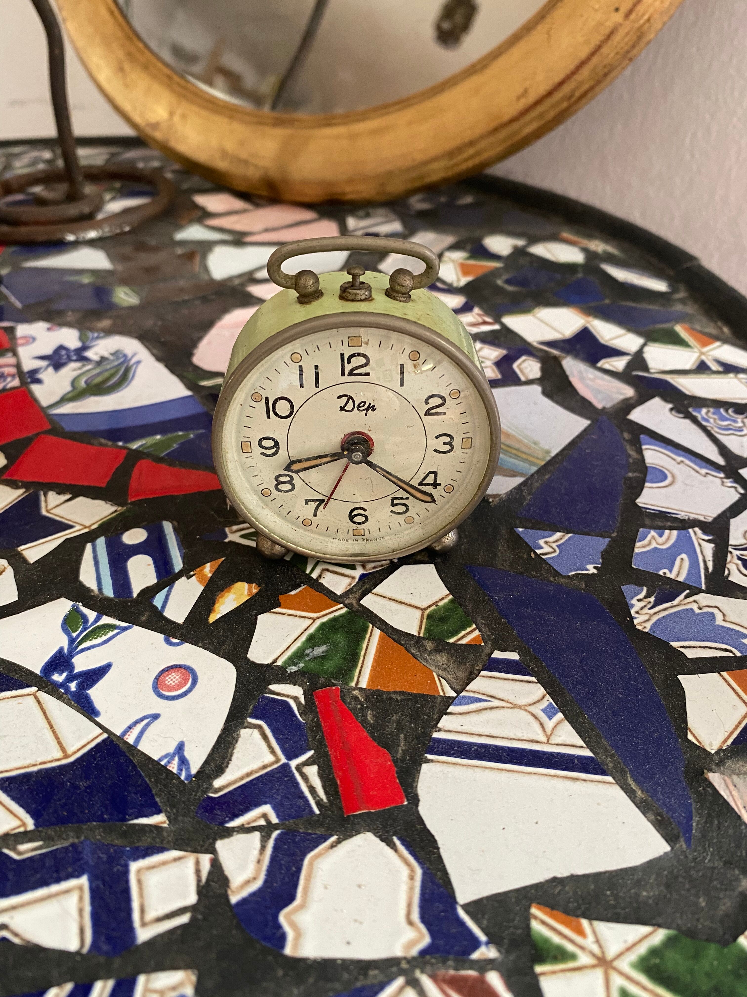 Old mechanical alarm clock Dep.