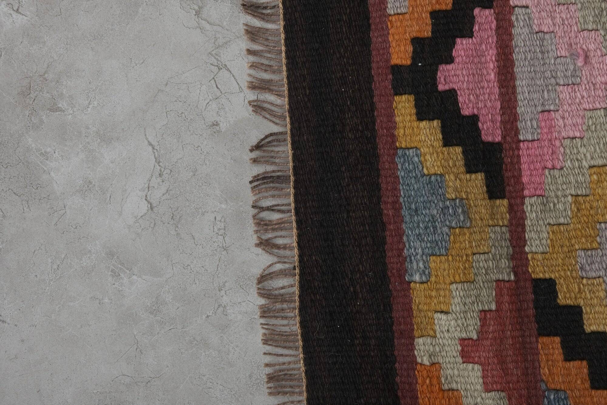 Tapis de couloir turc vintage 81x450 cm