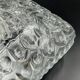 Square textured glass ceiling light Staff Leuchten vintage