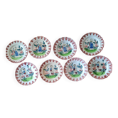 8 dessert plates l'Amandinoise