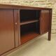 Vintage Scandinavian design sideboard with tambour doors