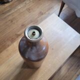 Glazed terracotta lamp base