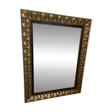 Large old gold vintage mirror