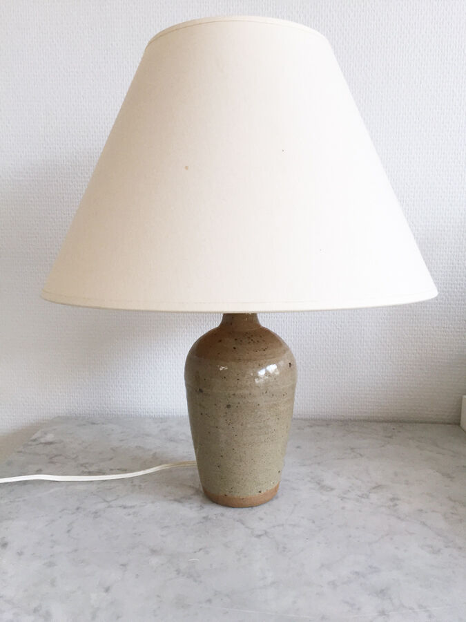 Marie Claude Bindel ceramic lamp, 1970