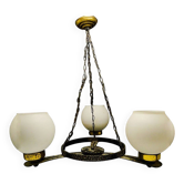 Lampe suspendue moderne du milieu du siècle, années 1970