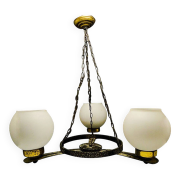 Lampe suspendue moderne du milieu du siècle, années 1970