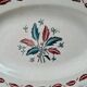 Oval plate L’amandinoise, model Auvergne