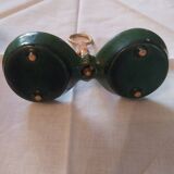 Serviteur salière et poivrière en céramique vintage