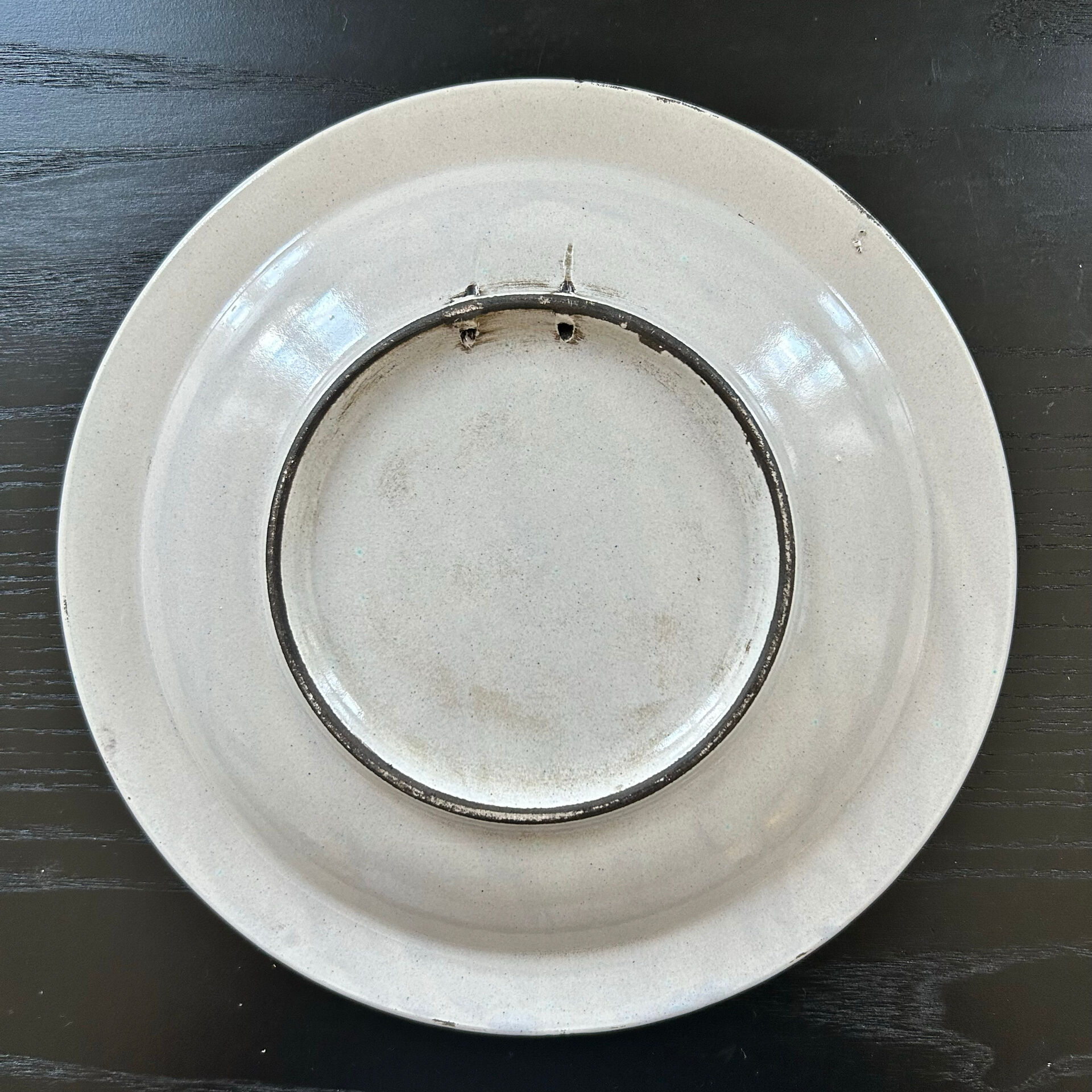 Collection de 2 plats botaniques made in Italy