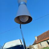 Adjustable Floor Lamp Iron and Chrome