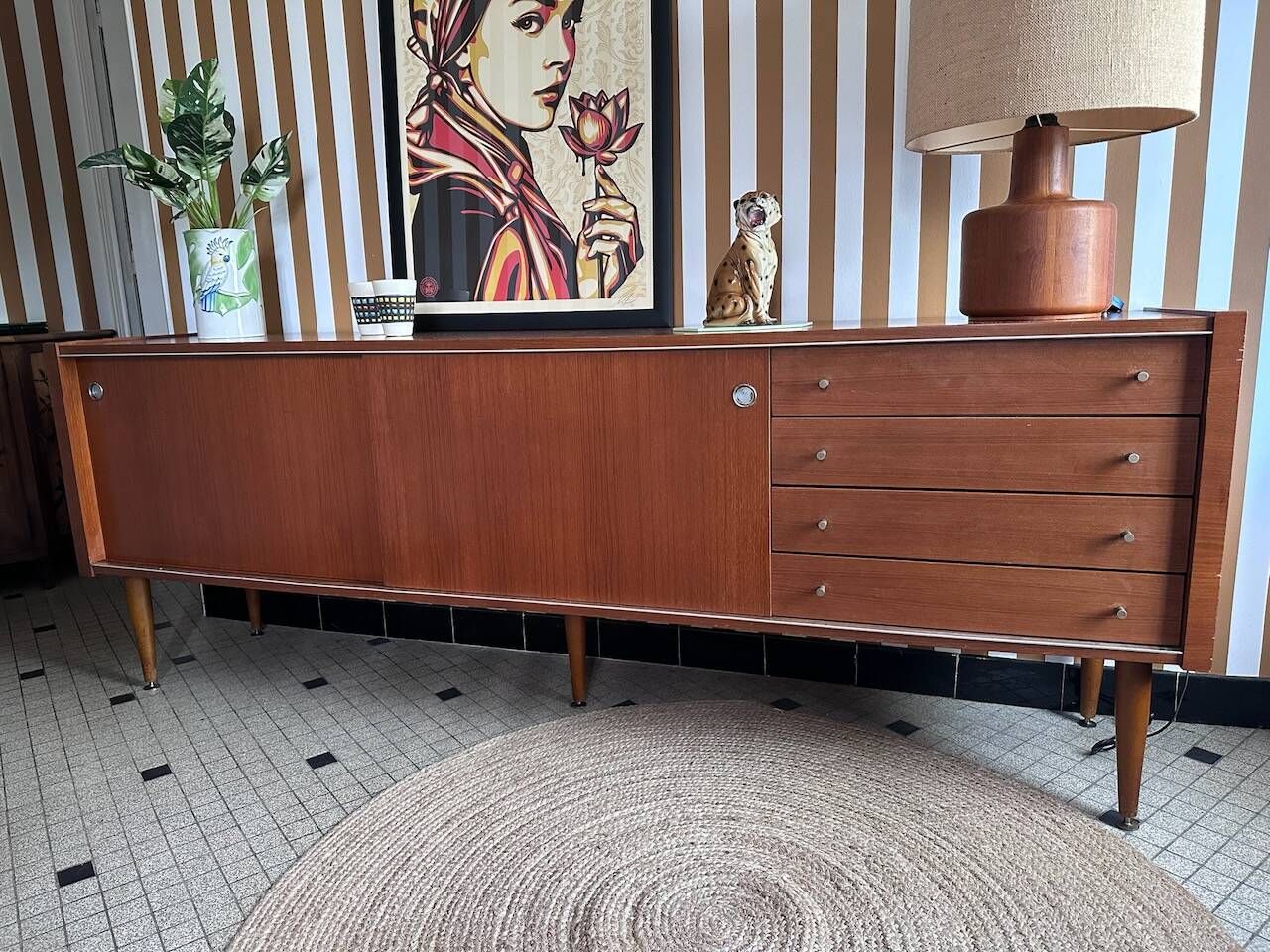 Grande enfilade vintage