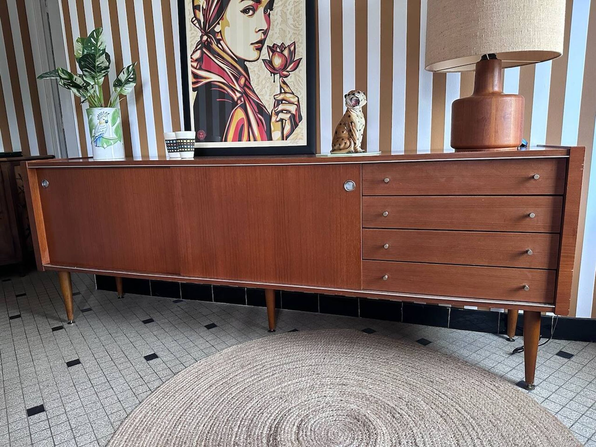 Grande enfilade vintage
