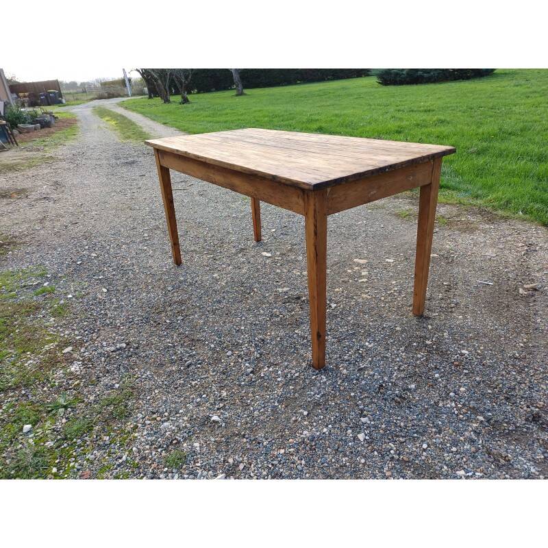 Table de ferme en pin