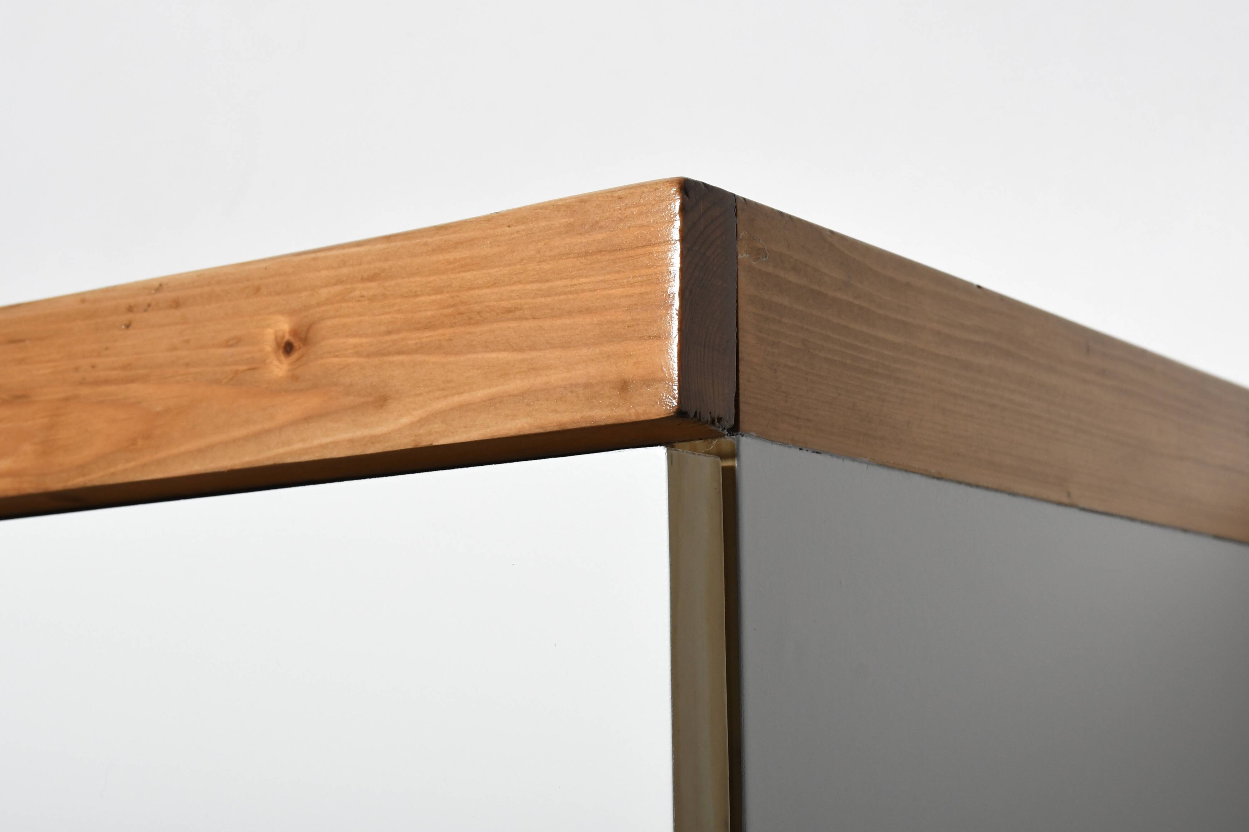 Wall Mounted 'Les Arcs’ Cabinet / Sideboard, France, 1970s