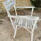 Ensemble d'assises  de jardin 4 fauteuils et 1 chaise - en bois