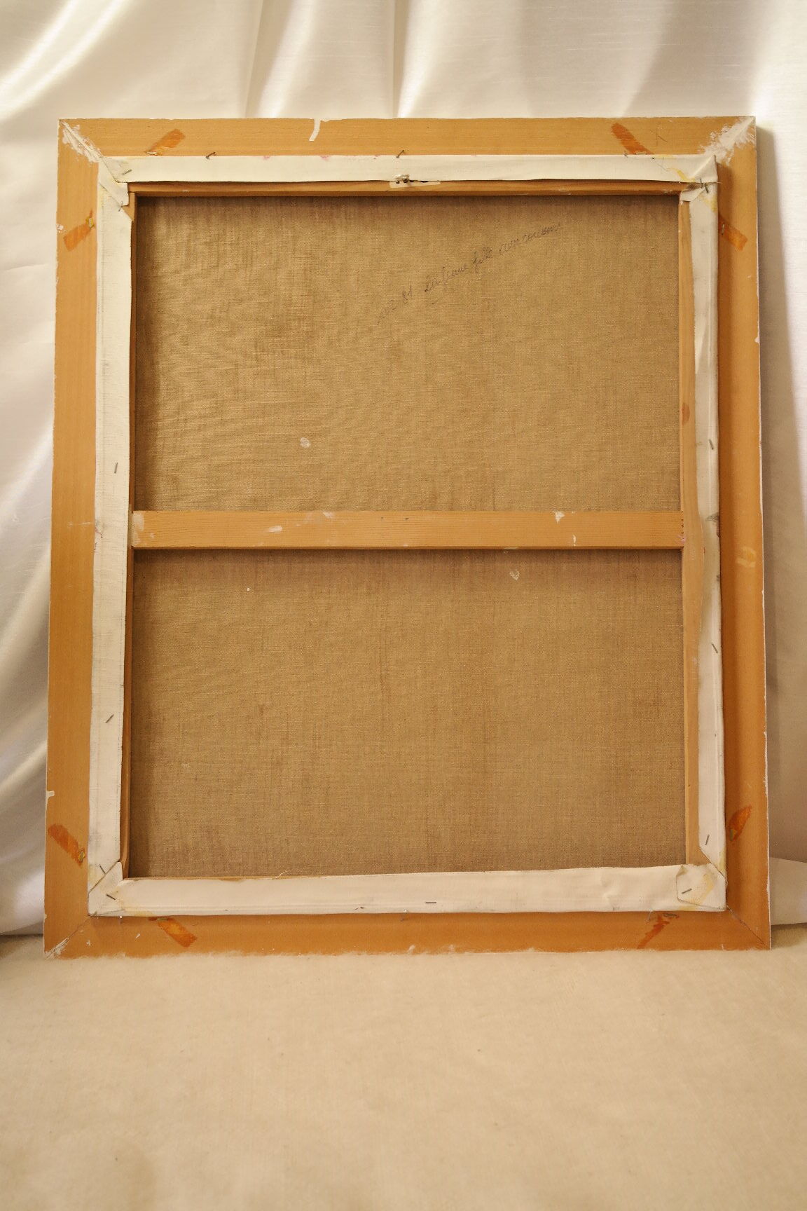 Portrait woman oil on canvas 1970